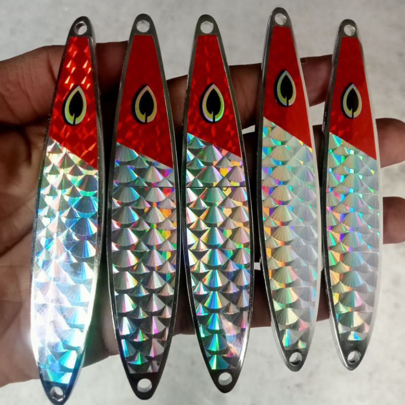 SPOON TENGGIRI 40GRAM RED HEAD UMPAN CASTING