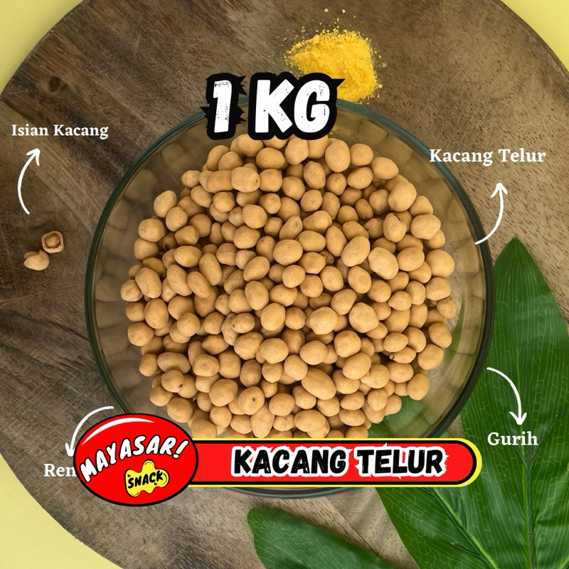 

KACANG TELUR ATOM GURIH RENYAH ORIGINAL 1kg