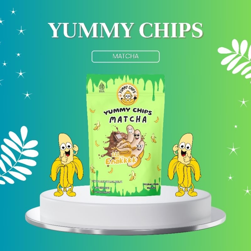 

YUMMY CHIPS - RASA MATCHA