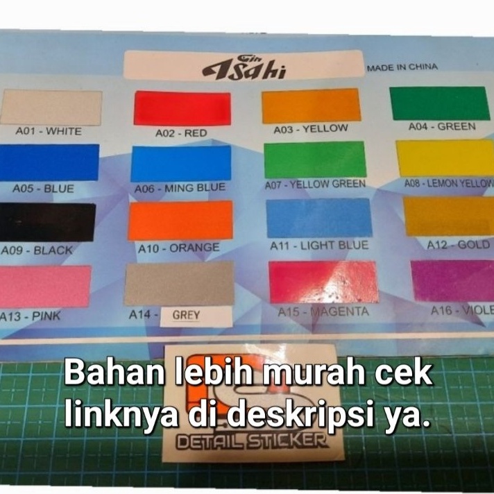 

99 BRANDS FESTIVAL Sticker Stiker Scotlight Scotlite Asahi Reflective meteran