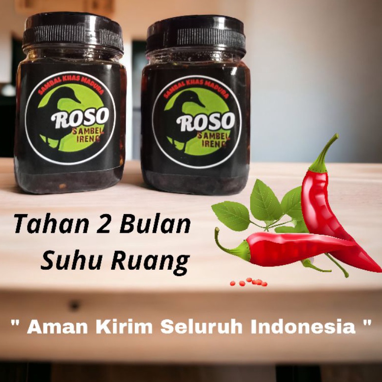 

New event Sambal Bebek Madura Sambal Hitam Khas Madura 15Gram