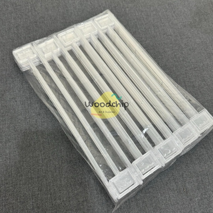 

COD NEWPRODUCT Stick card kotak transparent 1 PACK isi 1 pcs stik kartu ucapan stick card