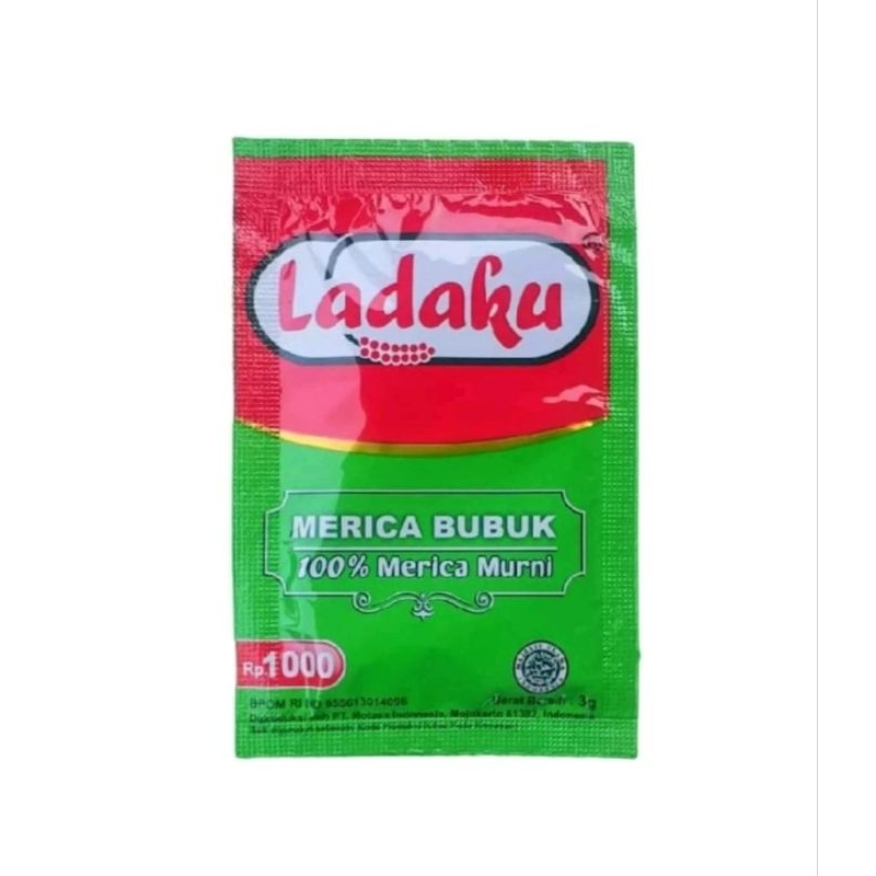 

Ladaku merica bubuk 3gr sachet 3 gr