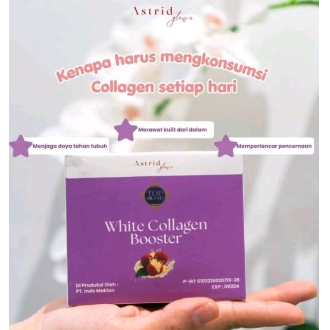 WHITE COLLAGEN BOOSTER (minuman pemutih)