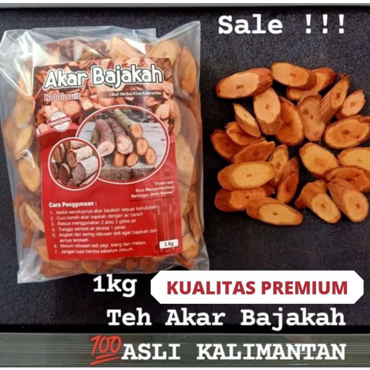 

MEGA SALE Akar Bajakah 1kg Kalalawit Merah Asli Kalimantan