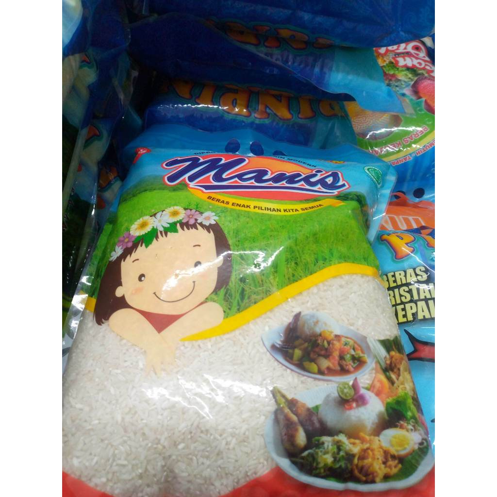 

BERAS MANIS KEMASAN 3KG || BERAS PULEN ENAK || BERAS