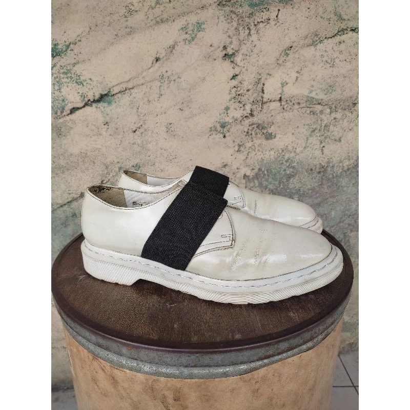 DR MARTENS 1461 ELT MONO WHITE,SIZE 9UK/43