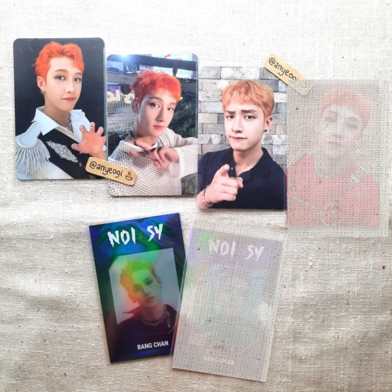 STRAY KIDS Bangchan Official Photocard / PC album jewel - NOEASY Thunderous