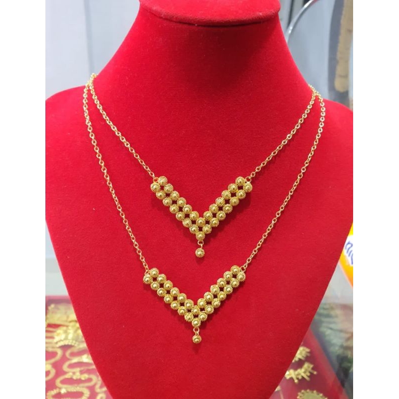 Kalung Matahari 20 gram Emas LM/London 24K kadar 99,9%