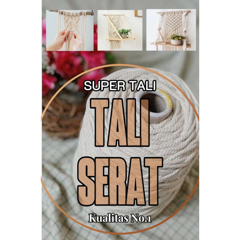 

Tali Kerajinan Serat / AN #Benang Macrame#