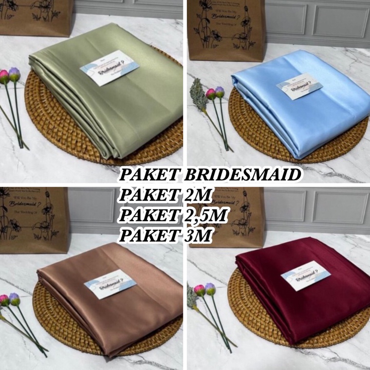 PROMO ALE TERMURAH Paket Seragam BridesmaidBahan Seragaman BridesmaidBridesmaid