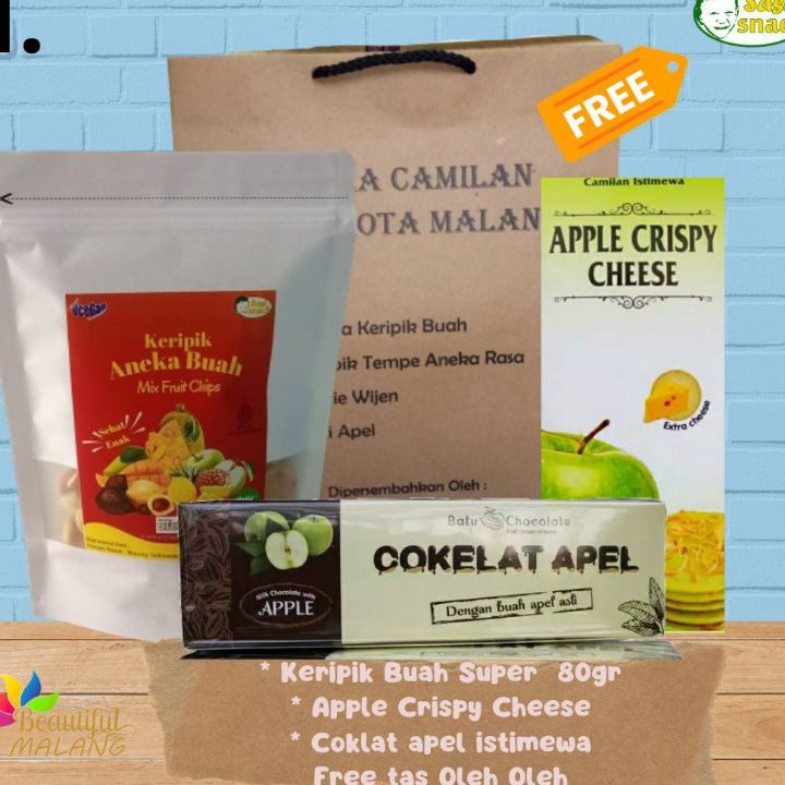 

Free Ongkir PAKET OLEH OLEH Malang Exlusive Free Tas