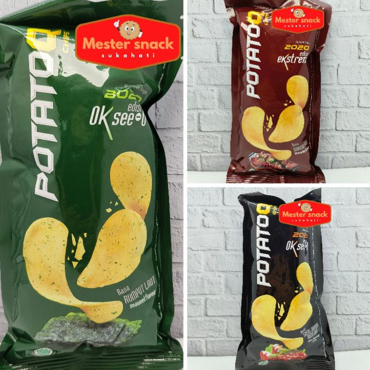 

MURAH LEBAY Potato Q Chips 1 pack isi 1 pcs