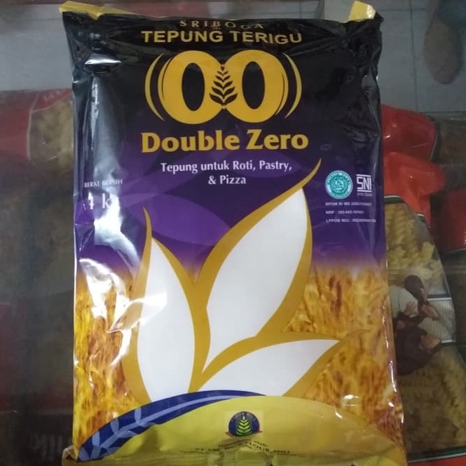 

VIRAL sriboga double zero 1kg tepung terigu roti pastry pizza