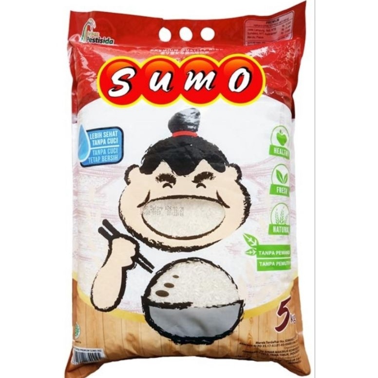 

PAKET LENGKAP Beras sumo PREMIUM ORIGINAL 5kg 1kg
