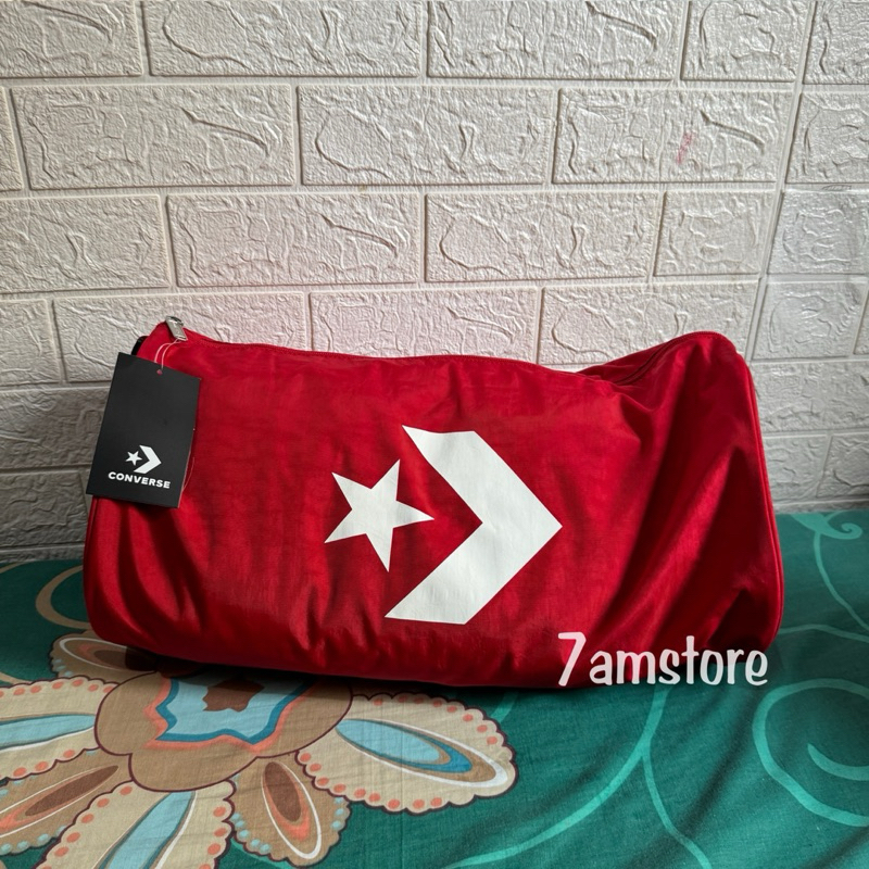 Rolling Bag / Tas Slempang Tabung Converse - Red