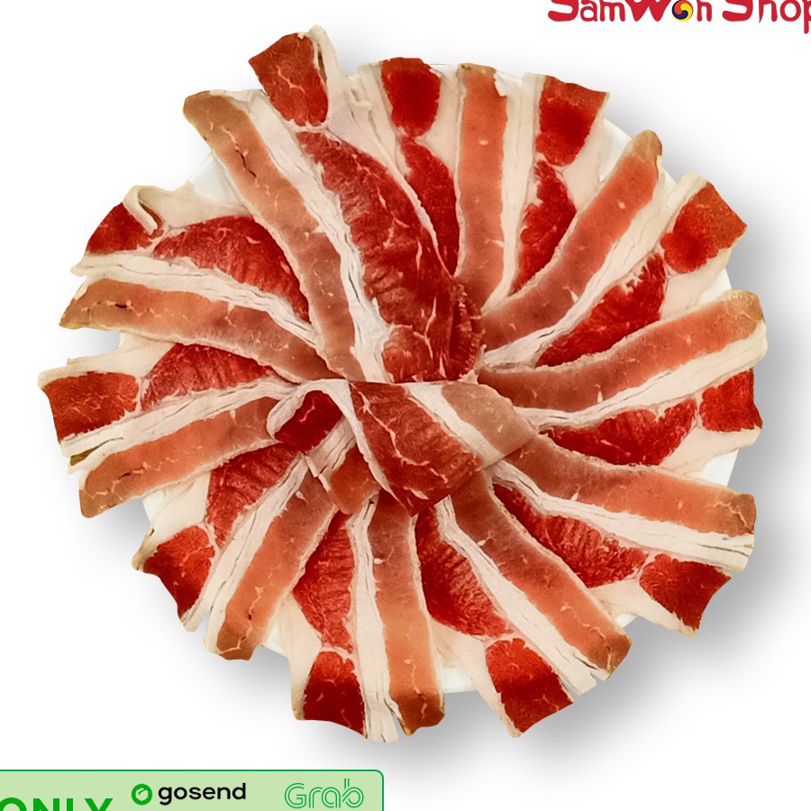 

Free Ongkir US BEEF SLICE FRESH 1 KG DAGING SAPI IRIS SHORTPLATE YAKINIKU YOSHINOYA SHABU RICEBOWL