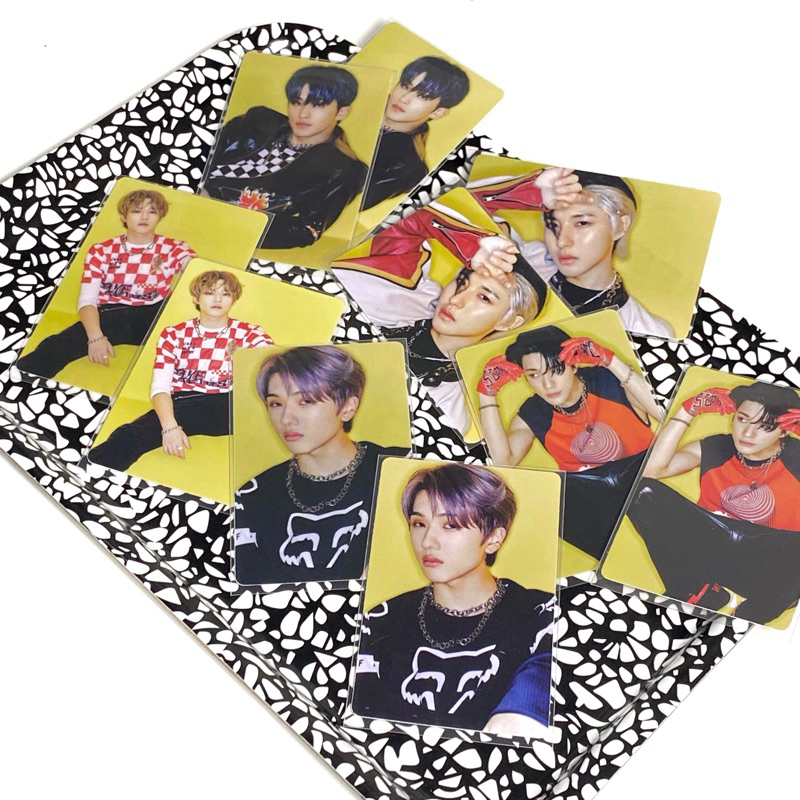 NCT DREAM HOT SAUCE STICKER PACK SET FULLSET PHOTOCARD PC MARK RENJUN JENO HAECHAN JAEMIN CHENLE JIS