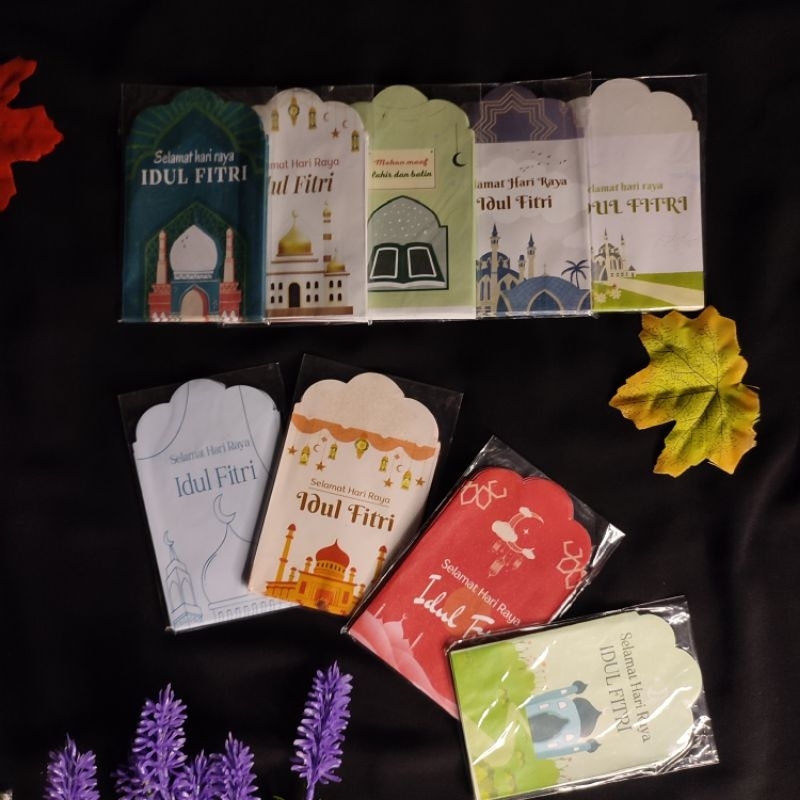 

READY Amplop Lebaran Isi 10pc Motif MUSLIM Medium (Sekali Lipat)