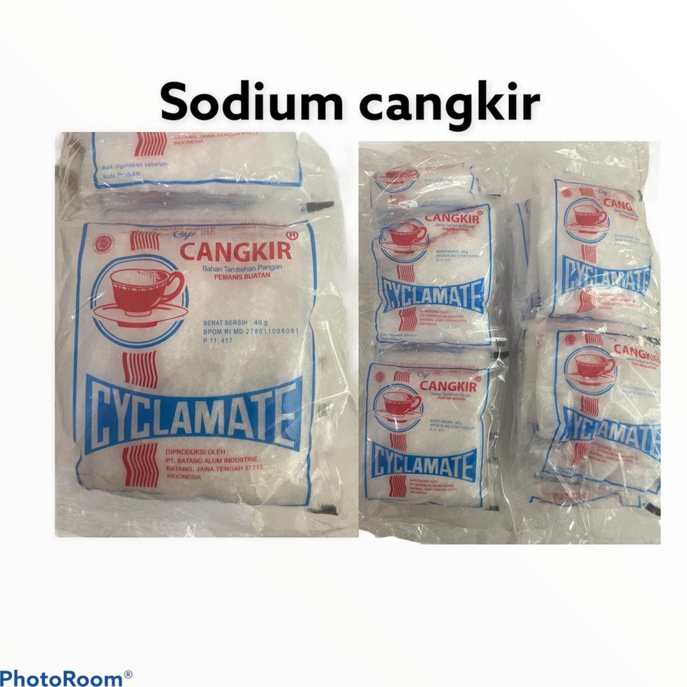 

VIRAL Sodium Cangkir Pemanis Buatan Pengharum Makanan Minuman Cyclamate 1ps