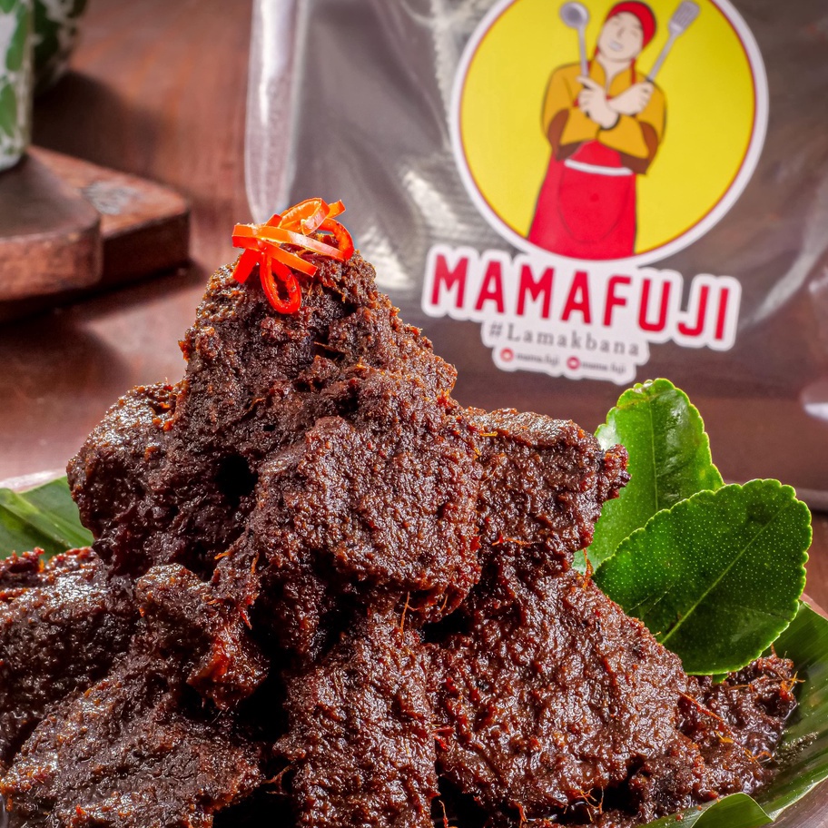 

Penjualan TerbaikCOD Mamafuji Rendang Padang Asli 7gr Ukuran Besar