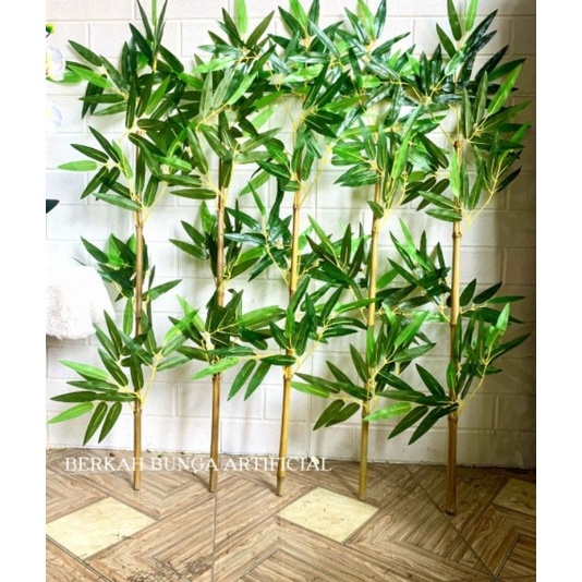 COD Batang Bambu Artificial 1cmpohon plastik pohon bambu bambu partisi bambu Artificial dekorasi rua