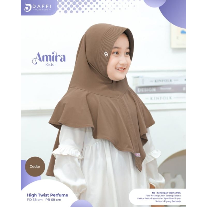 Jilbab anak Amira Kids by Daffi hijab terbaru