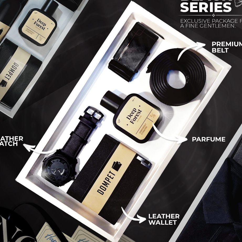 

COD NEWPRODUCT hampers kado ulang tahun cowok gift box murah full black edition