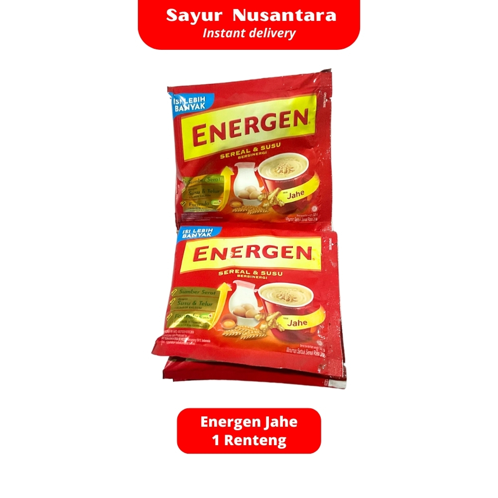 

Energen Jahe 1 renteng - Sayur Nusantara