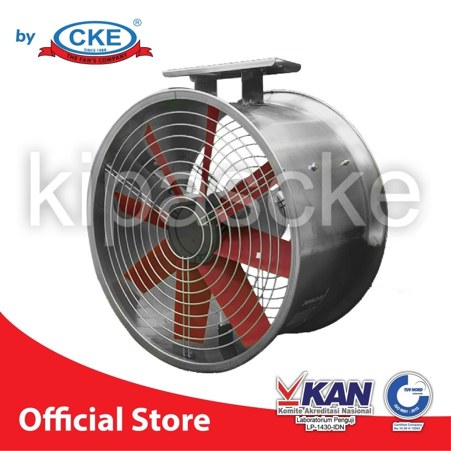 Drum Fan Stainless 20" Nylon Blade DFH-SS-NYL-BL-500/1-NB Blower