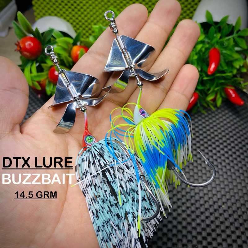 DTX LURE Buzzbait Single Hook umpan Casting toman