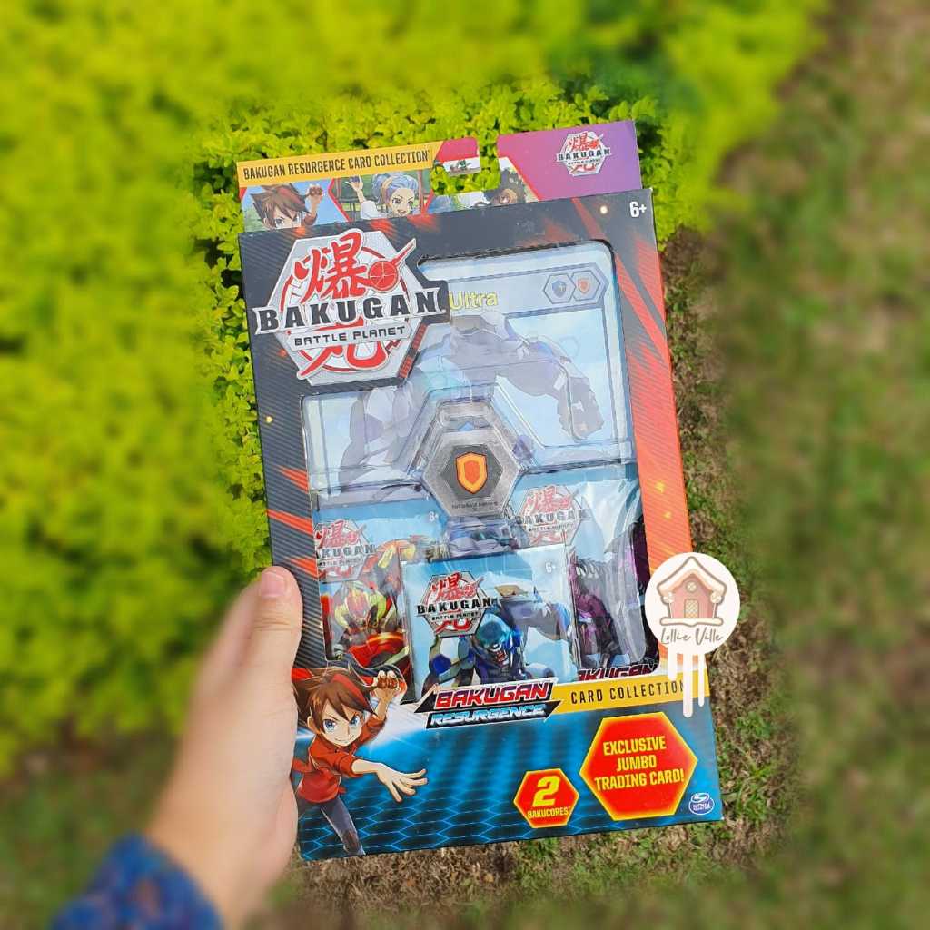 Bakugan Deluxe Battle Brawlers Collection Jumbo Foil Gorthion Card