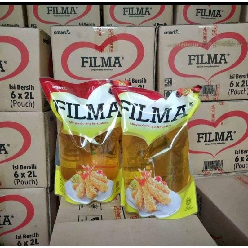 

Minyak Goreng Filma 2 Liter Dapat 1 Karton / Dus