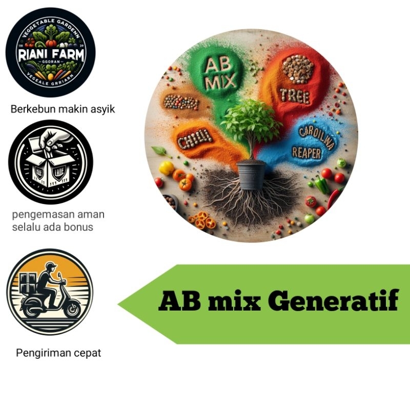 Pupuk cabe AB mix Generatif