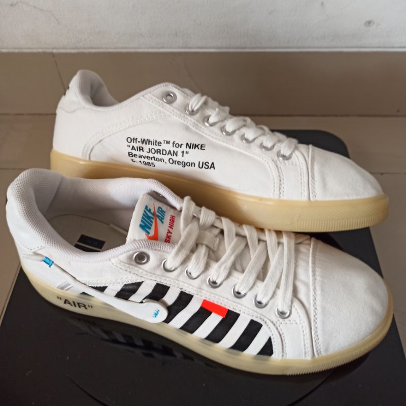 Sepatu Casual size 40,5 - AJ1 Sky High x Off White