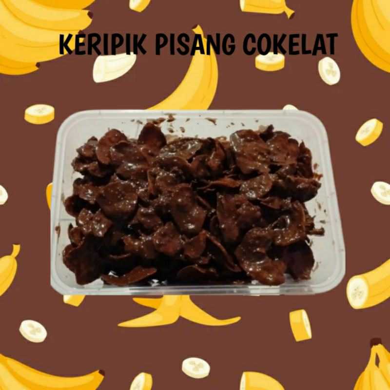 

KERIPIK PISANG COKELAT LUMER 500 GRAM