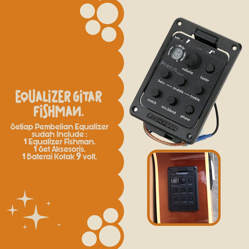 Equalizer Gitar Fishman Fresy