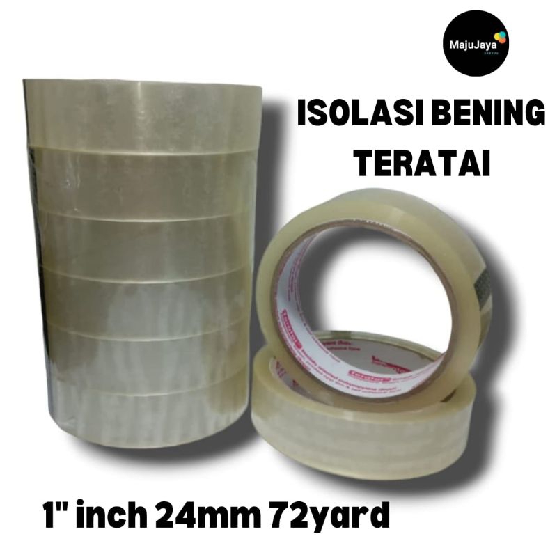 

ISOLASI TERATAI 1 INCH 24 MM x 72 YARD
