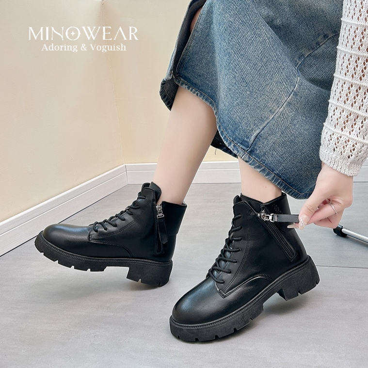 Minowear Charlista Boots - Sepatu Wanita Modis