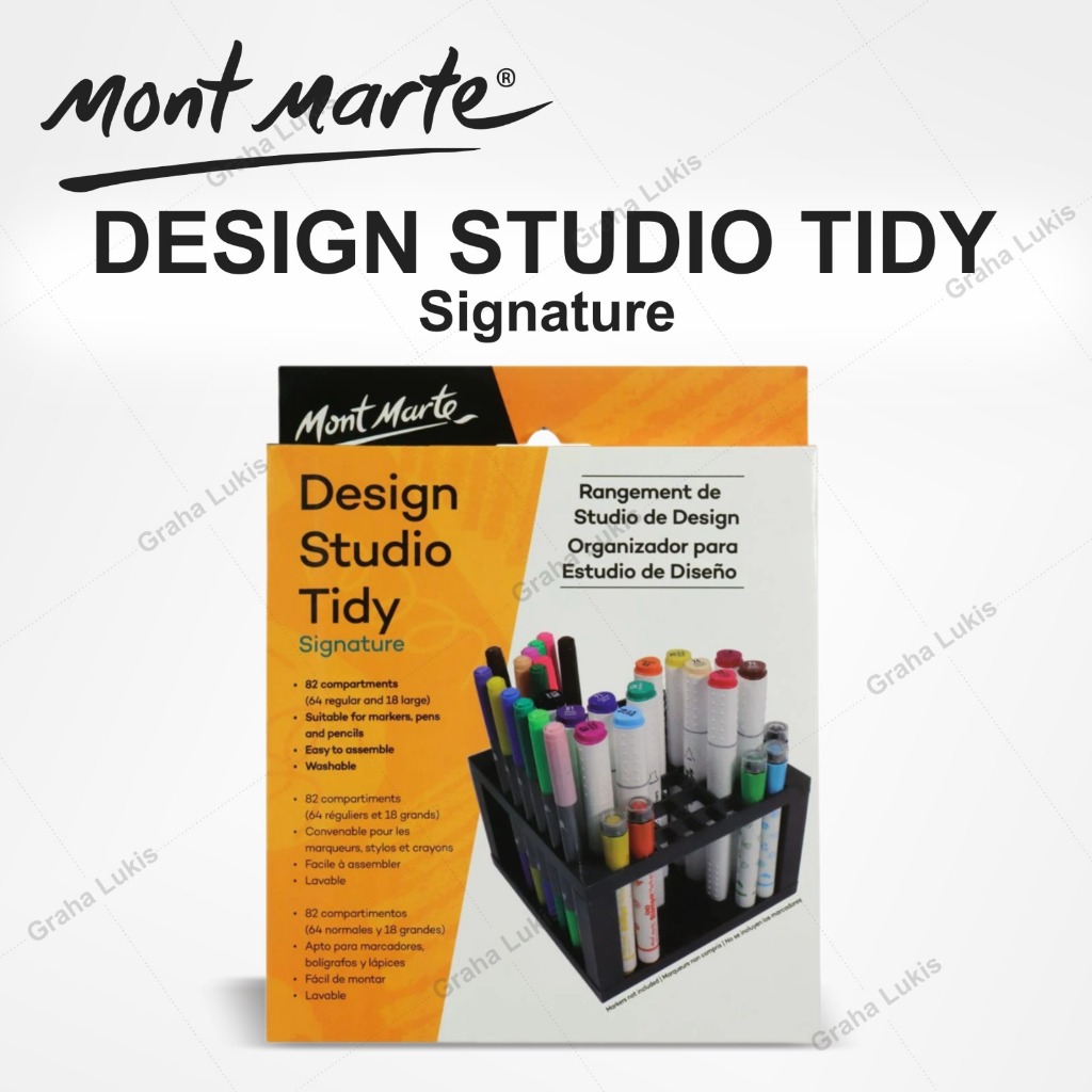

Mont Marte Design Studio Tidy - Tempat Alat Tulis