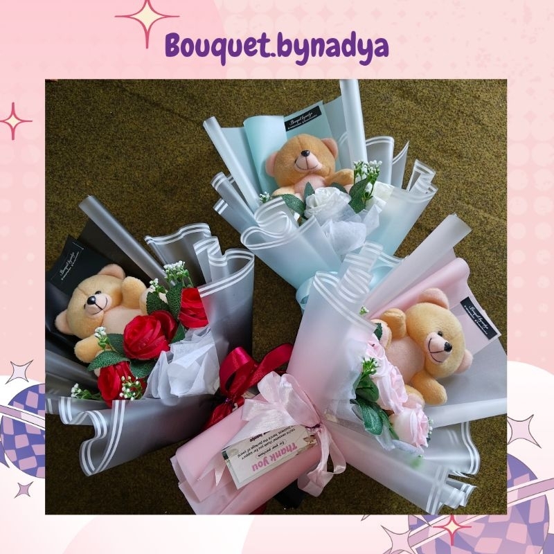 Buket boneka/buket boneka wisuda/Buket bunga/buket boneka/buket murah/hadiah wisuda/buket graduation