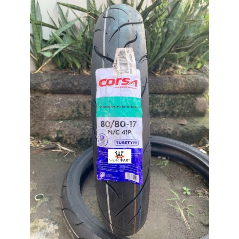 Ban Corsa Terminator 80/80-17 Ring 17 ban 80/80-17 ban corsa 80/80-17 ban motor 80/80-17 ban motor r