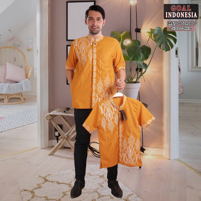 KOKO AYAH ANAK //koko couple ayah dan anak //stelan muslim anak dan ayah