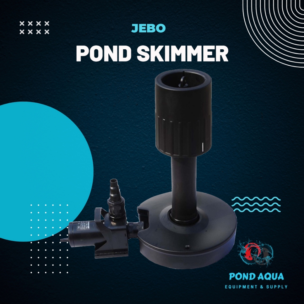Skimmer Kolam Ikan CF-900 With Jebo Water Pump 9000 LPH