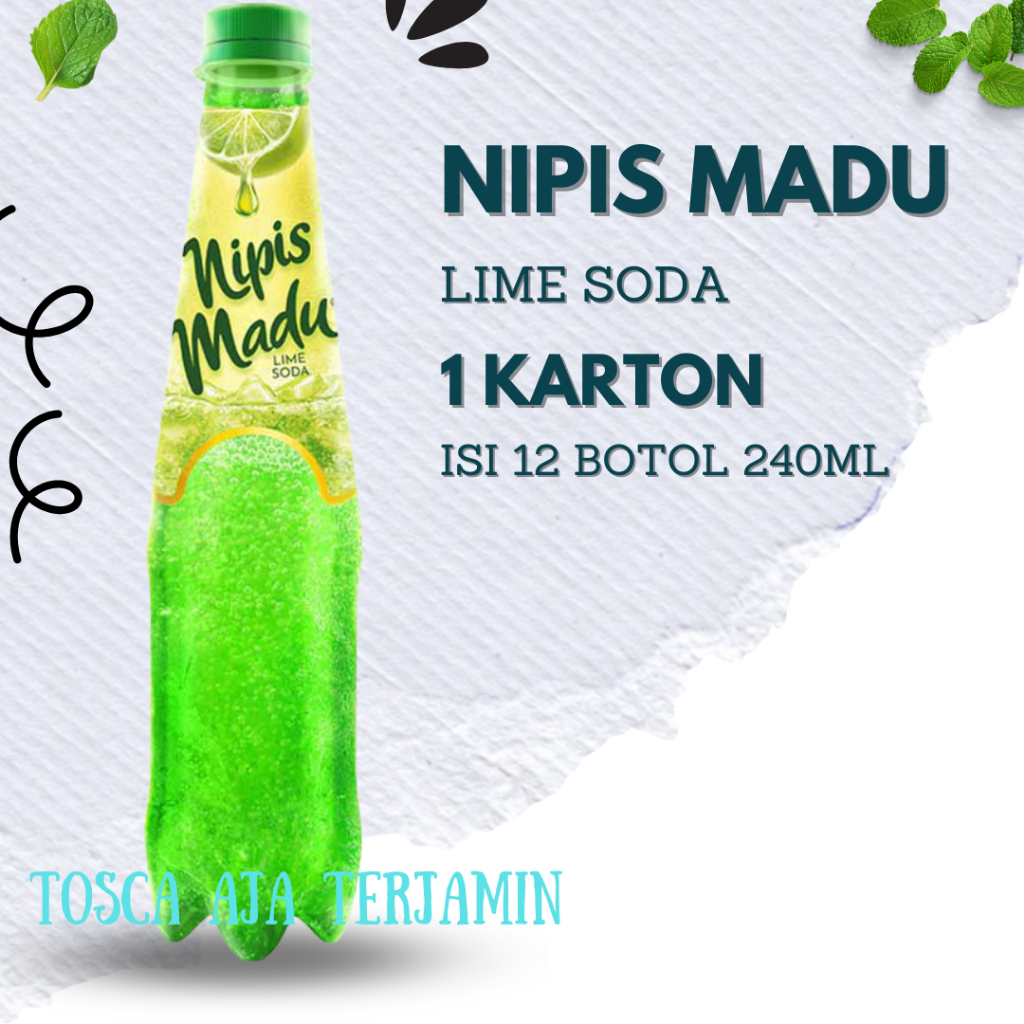 

Minuman NIPIS MADU | Nipis madu 12x240 ml