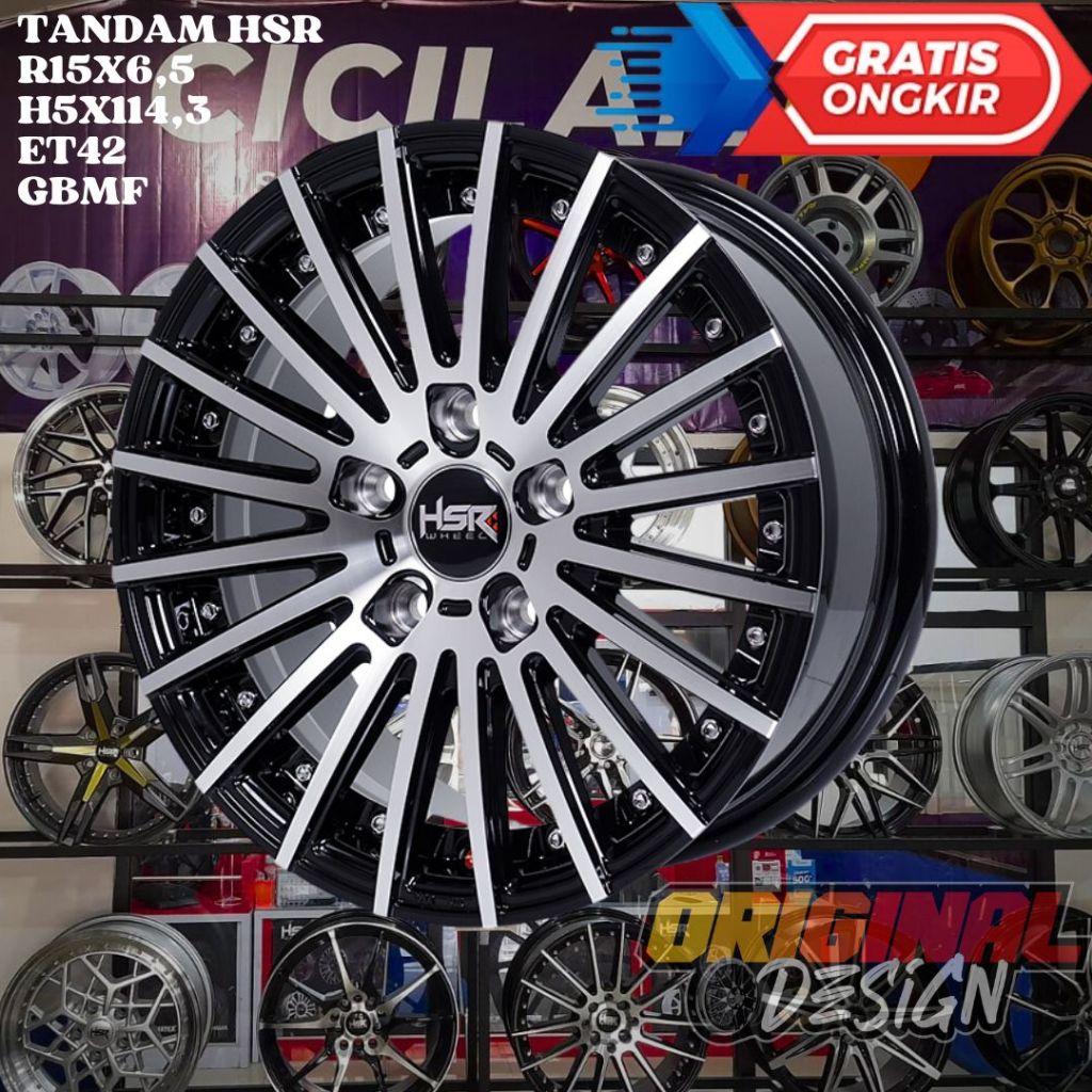 Velg Mobil GRANDMAX , INNOVA , L300 , ERTIGA , HSR TANDAM RING 15 R15