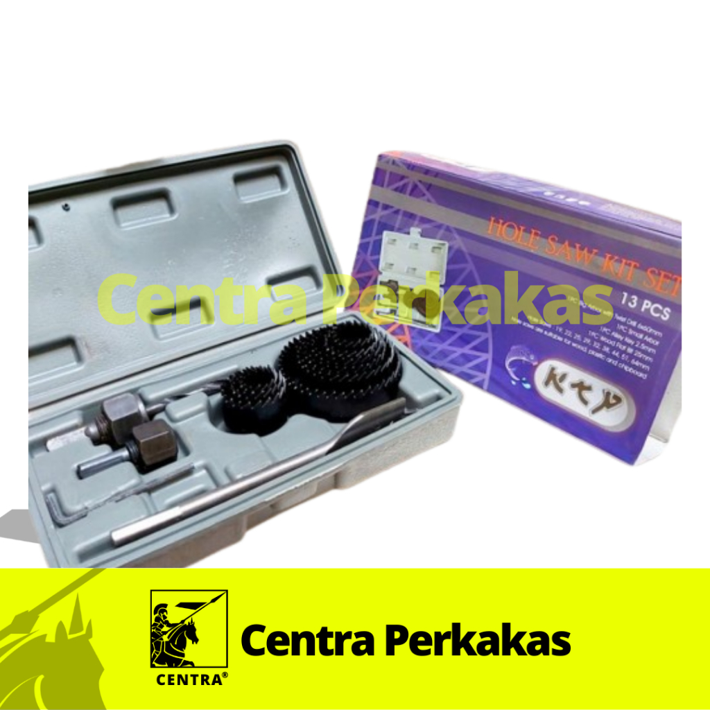 Mata Bor Hole Saw Set Hole Saw Kit 16 Pcs