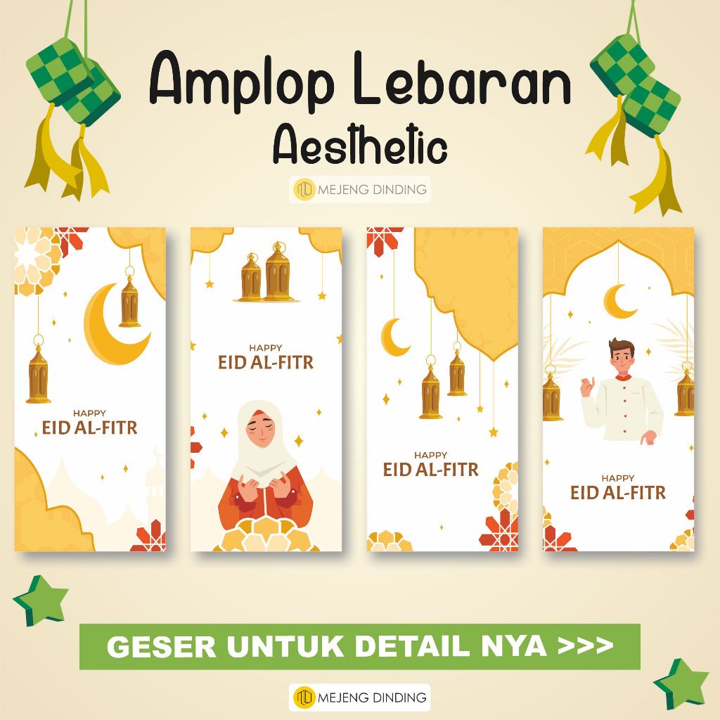 

AMPLOP LEBARAN AESTHETIC ISI 10 PCS / AMPLOP ANGPAO LEBARAN IDUL FITRI 2023 BESAR ISLAMI / EID MUBARAK / AMPLOP LEBARAN / AMPLOP IDUL FITRI GLOSSY TEBAL / EID ENVELOPE / AMPLOP ESTETIK 2023 / IDUL FITRI CUTE RUSTIC TERBARU / MARHABAN YA RAMADHAN 3