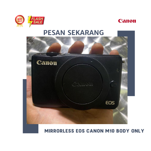 MIRRORLESS CANON M10 Body Only