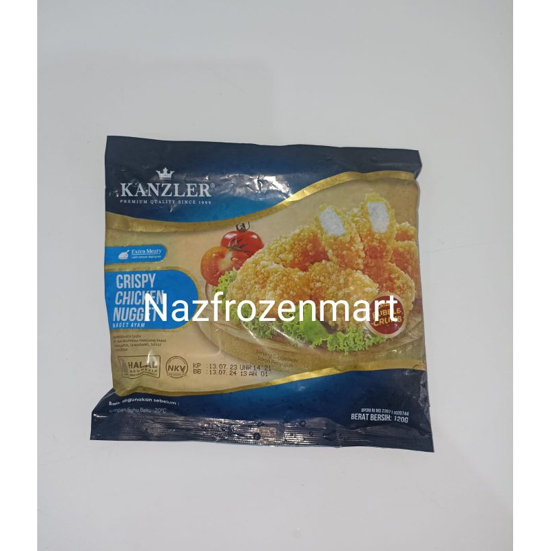 

KANZLER CRISPY CHICKEN NUGGET 120GR